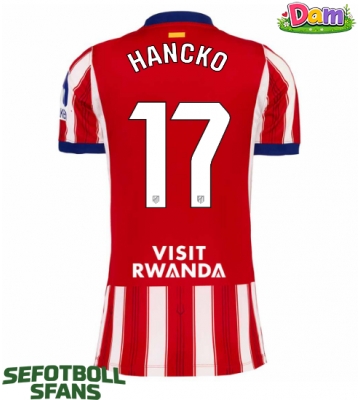 Atletico Madrid David Hancko #17 Hemmatröja Kvinnor 2026-27 Kortärmad